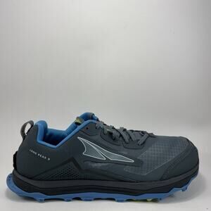 Altra Lone Peak 5 Trail Running Shoes Mens Size 9.5 Grey Blue Athletic Sneaker